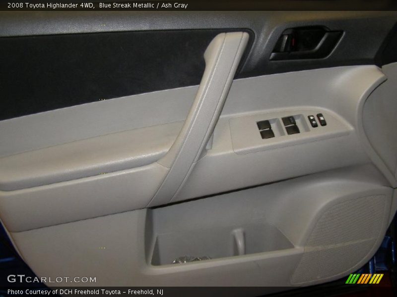 Blue Streak Metallic / Ash Gray 2008 Toyota Highlander 4WD