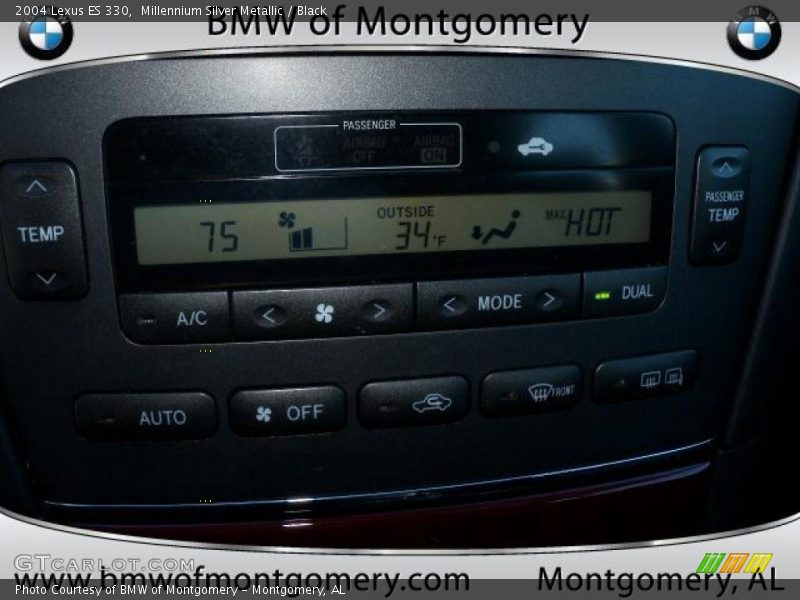 Millennium Silver Metallic / Black 2004 Lexus ES 330