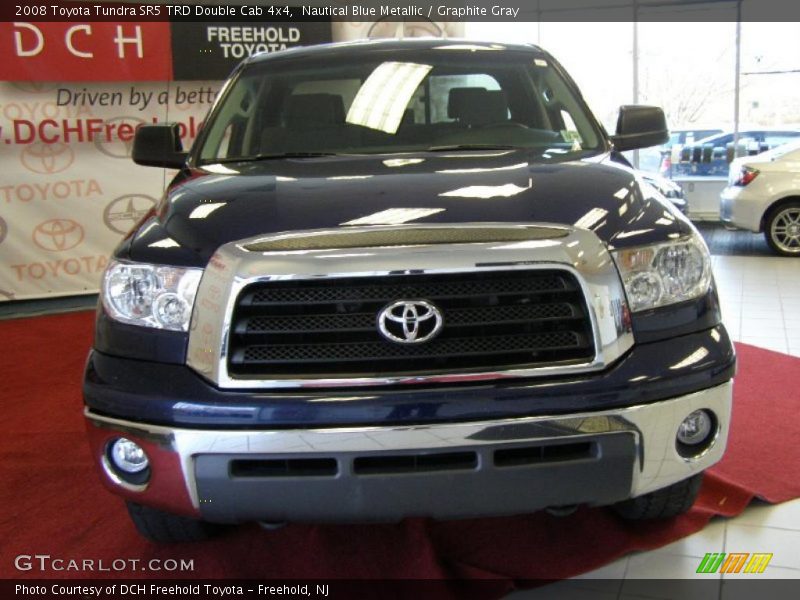 Nautical Blue Metallic / Graphite Gray 2008 Toyota Tundra SR5 TRD Double Cab 4x4