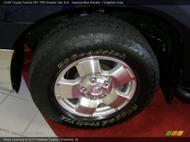Nautical Blue Metallic / Graphite Gray 2008 Toyota Tundra SR5 TRD Double Cab 4x4