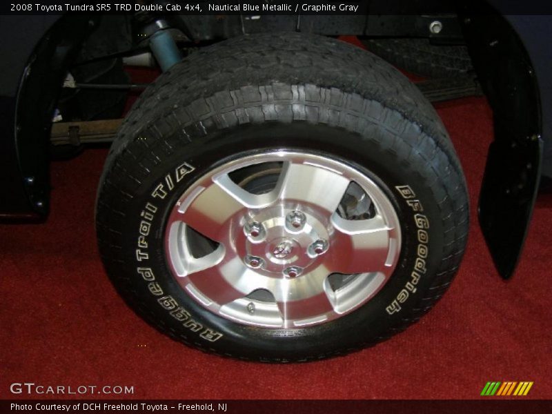 Nautical Blue Metallic / Graphite Gray 2008 Toyota Tundra SR5 TRD Double Cab 4x4