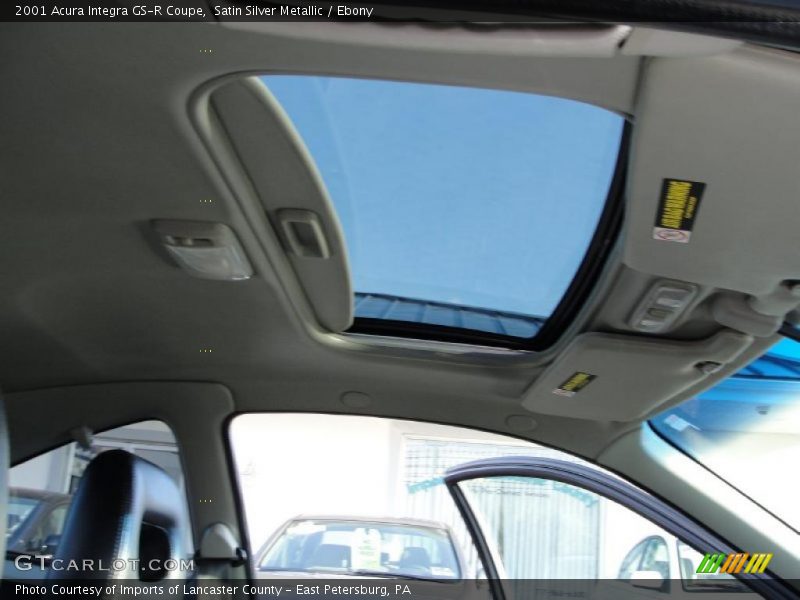 Sunroof of 2001 Integra GS-R Coupe