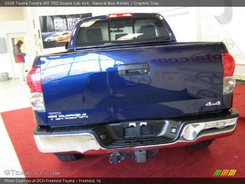 Nautical Blue Metallic / Graphite Gray 2008 Toyota Tundra SR5 TRD Double Cab 4x4
