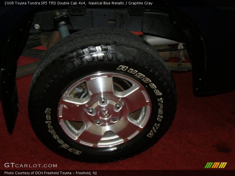 Nautical Blue Metallic / Graphite Gray 2008 Toyota Tundra SR5 TRD Double Cab 4x4
