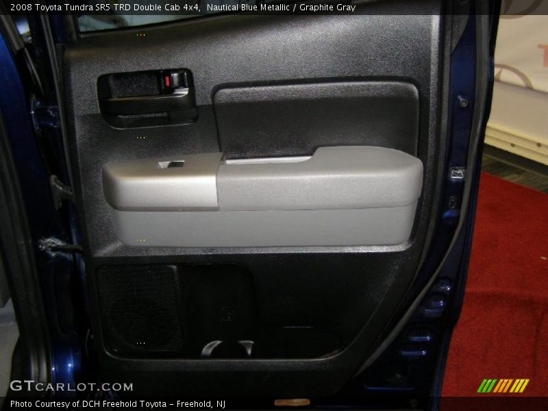 Nautical Blue Metallic / Graphite Gray 2008 Toyota Tundra SR5 TRD Double Cab 4x4