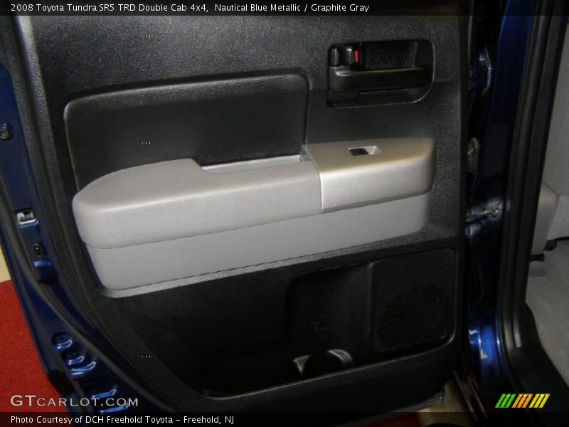 Nautical Blue Metallic / Graphite Gray 2008 Toyota Tundra SR5 TRD Double Cab 4x4