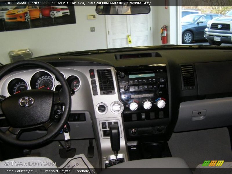Nautical Blue Metallic / Graphite Gray 2008 Toyota Tundra SR5 TRD Double Cab 4x4