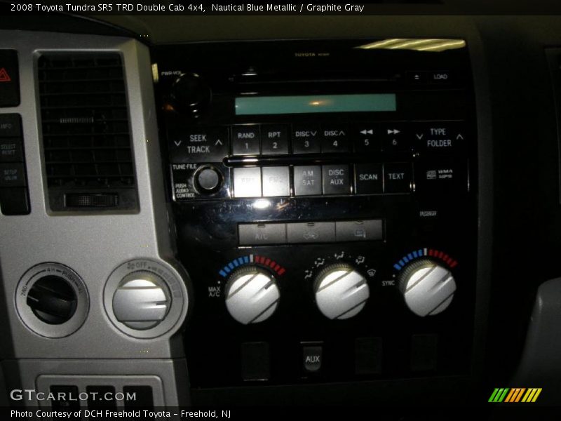 Nautical Blue Metallic / Graphite Gray 2008 Toyota Tundra SR5 TRD Double Cab 4x4