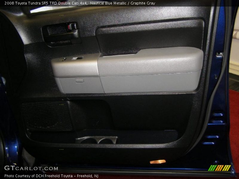 Nautical Blue Metallic / Graphite Gray 2008 Toyota Tundra SR5 TRD Double Cab 4x4