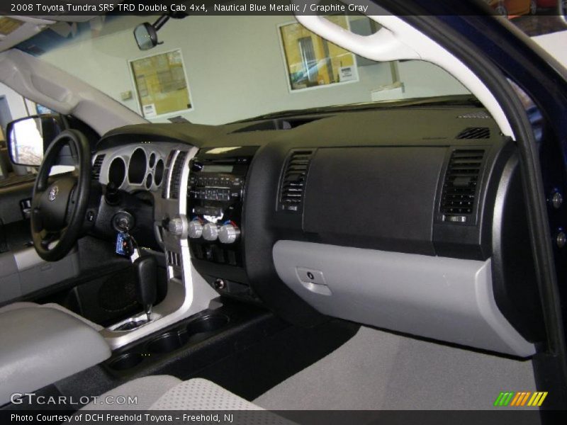 Nautical Blue Metallic / Graphite Gray 2008 Toyota Tundra SR5 TRD Double Cab 4x4