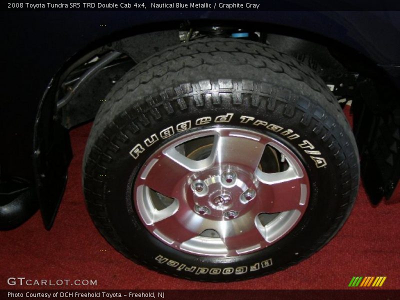 Nautical Blue Metallic / Graphite Gray 2008 Toyota Tundra SR5 TRD Double Cab 4x4