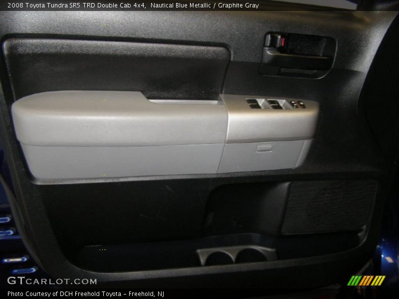 Nautical Blue Metallic / Graphite Gray 2008 Toyota Tundra SR5 TRD Double Cab 4x4