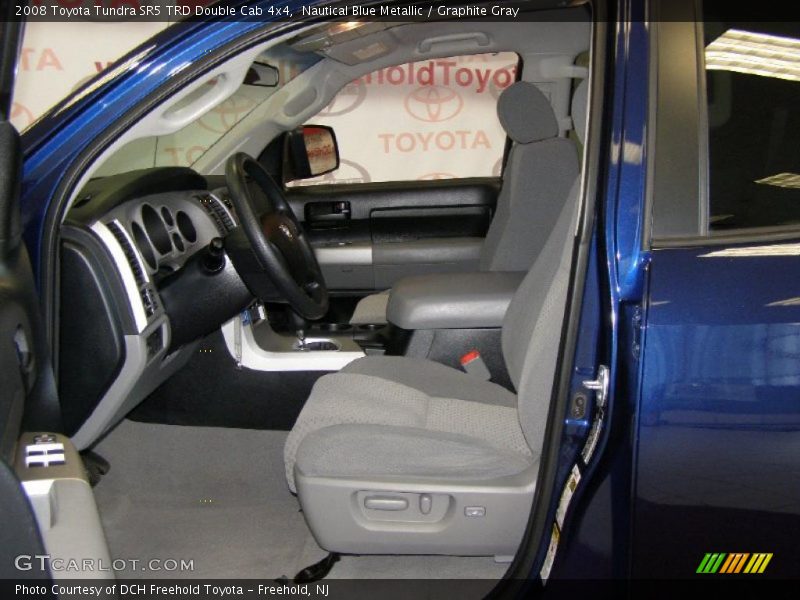 Nautical Blue Metallic / Graphite Gray 2008 Toyota Tundra SR5 TRD Double Cab 4x4
