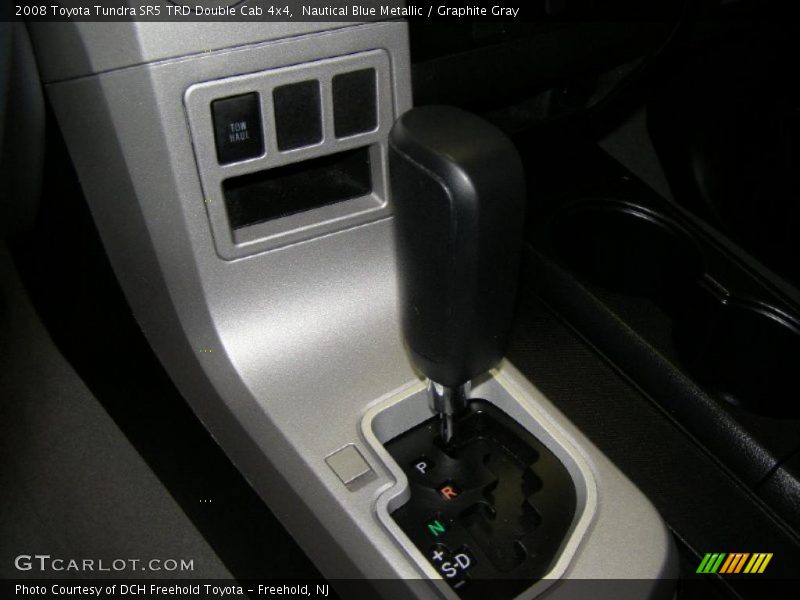 Nautical Blue Metallic / Graphite Gray 2008 Toyota Tundra SR5 TRD Double Cab 4x4