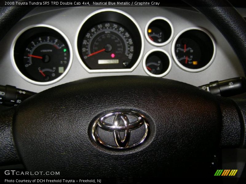 Nautical Blue Metallic / Graphite Gray 2008 Toyota Tundra SR5 TRD Double Cab 4x4
