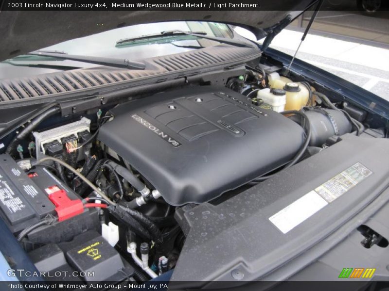 Medium Wedgewood Blue Metallic / Light Parchment 2003 Lincoln Navigator Luxury 4x4