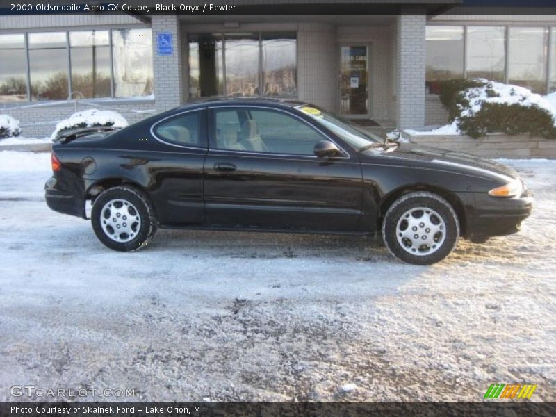 Black Onyx / Pewter 2000 Oldsmobile Alero GX Coupe