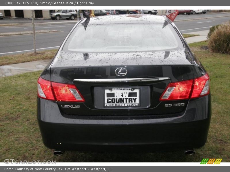Smoky Granite Mica / Light Gray 2008 Lexus ES 350