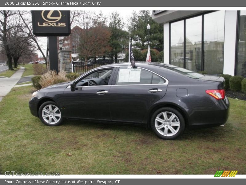 Smoky Granite Mica / Light Gray 2008 Lexus ES 350
