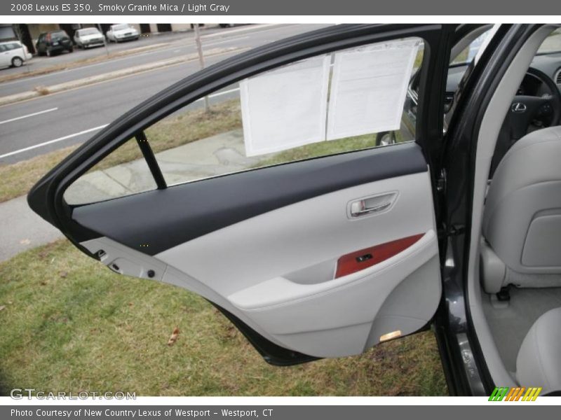 Smoky Granite Mica / Light Gray 2008 Lexus ES 350