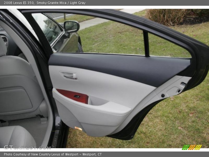 Smoky Granite Mica / Light Gray 2008 Lexus ES 350