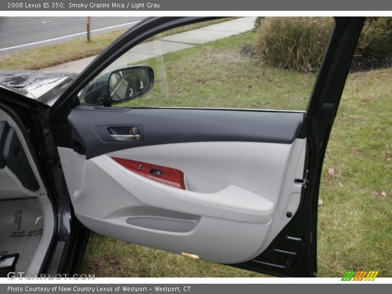 Smoky Granite Mica / Light Gray 2008 Lexus ES 350