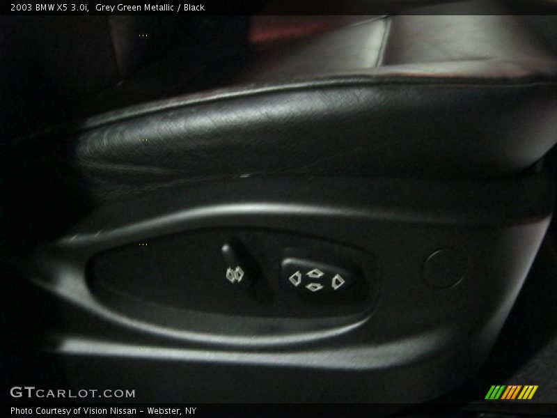 Grey Green Metallic / Black 2003 BMW X5 3.0i