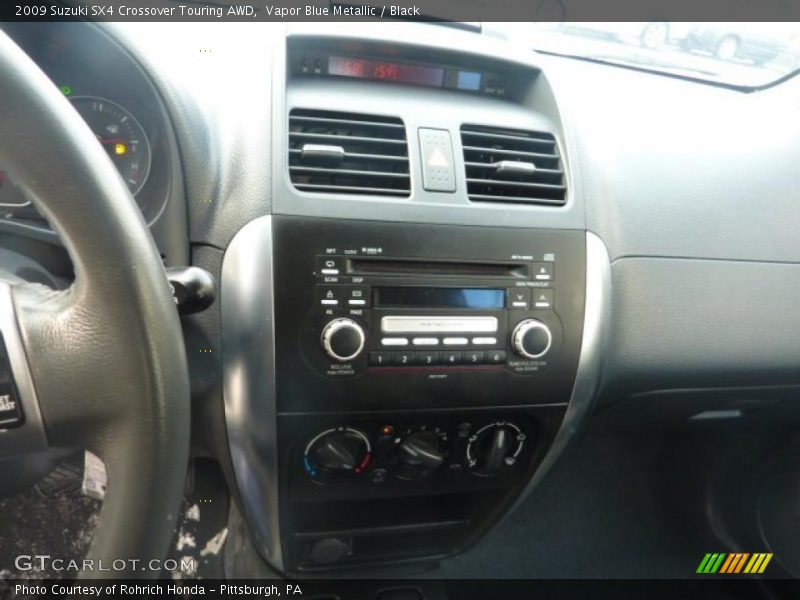 Controls of 2009 SX4 Crossover Touring AWD