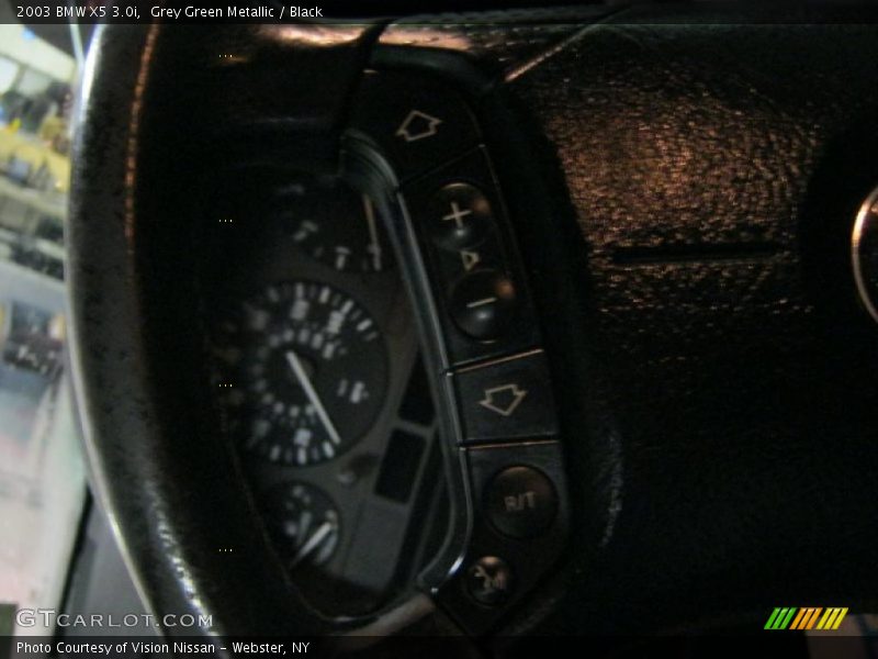 Grey Green Metallic / Black 2003 BMW X5 3.0i