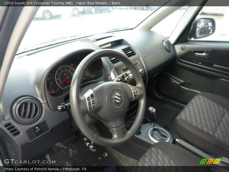 Dashboard of 2009 SX4 Crossover Touring AWD