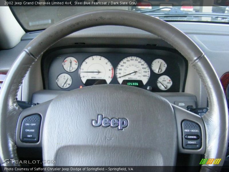 2002 Grand Cherokee Limited 4x4 Steering Wheel