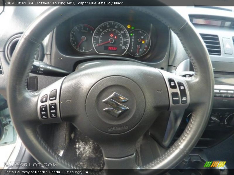  2009 SX4 Crossover Touring AWD Steering Wheel