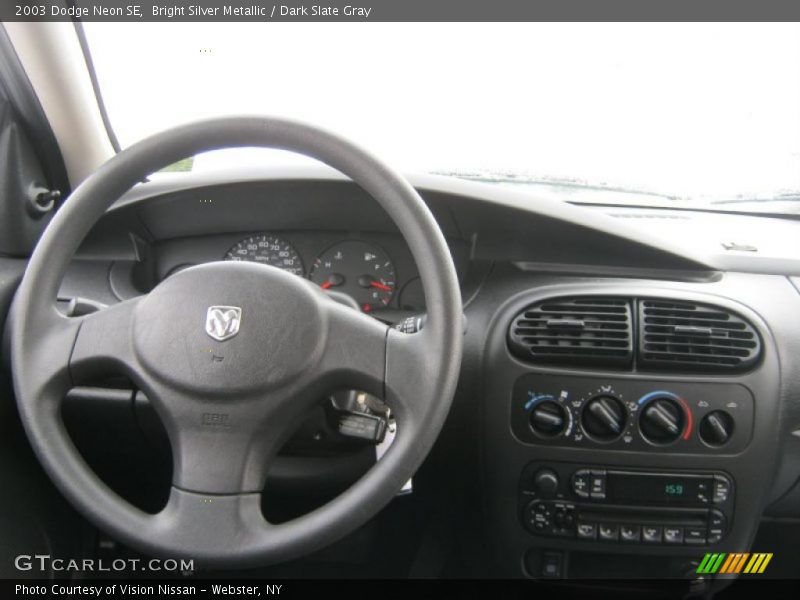 Dashboard of 2003 Neon SE