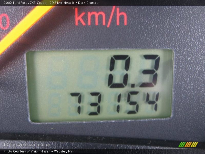 CD Silver Metallic / Dark Charcoal 2002 Ford Focus ZX3 Coupe