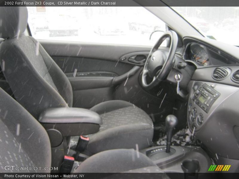 CD Silver Metallic / Dark Charcoal 2002 Ford Focus ZX3 Coupe
