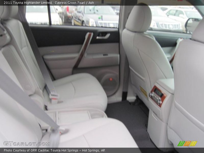  2011 Highlander Limited Ash Interior