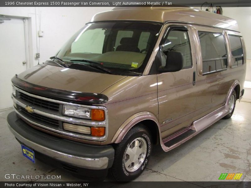 Light Autumnwood Metallic / Tan 1996 Chevrolet Express 1500 Passenger Van Conversion