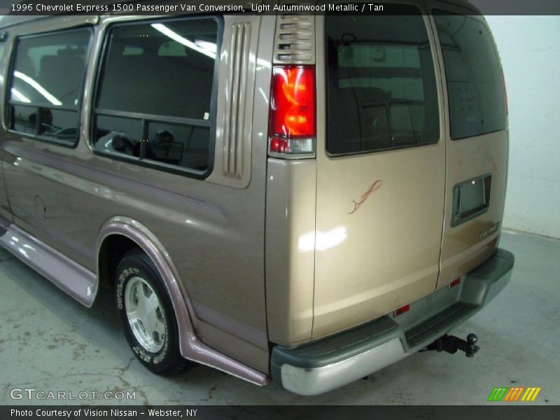 Light Autumnwood Metallic / Tan 1996 Chevrolet Express 1500 Passenger Van Conversion