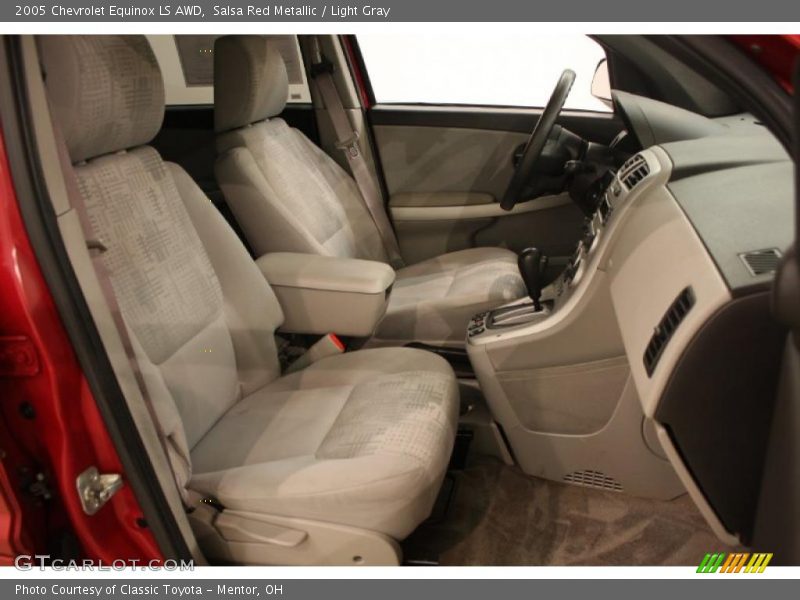 Salsa Red Metallic / Light Gray 2005 Chevrolet Equinox LS AWD
