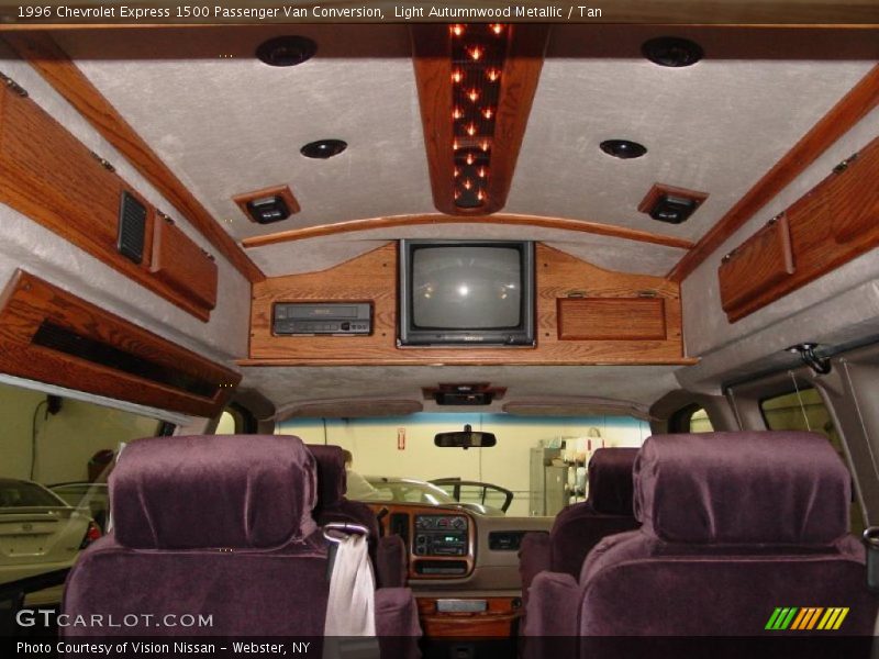 Light Autumnwood Metallic / Tan 1996 Chevrolet Express 1500 Passenger Van Conversion