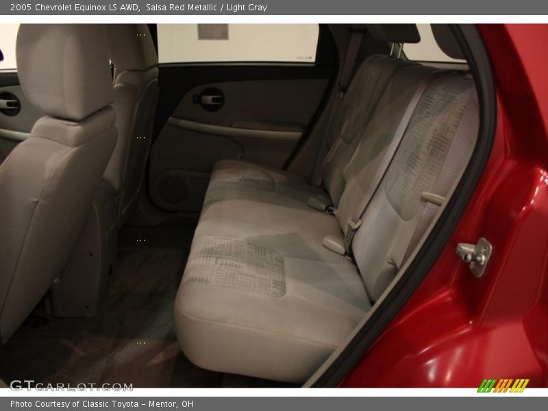 Salsa Red Metallic / Light Gray 2005 Chevrolet Equinox LS AWD