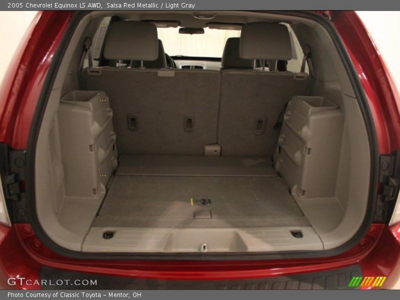 Salsa Red Metallic / Light Gray 2005 Chevrolet Equinox LS AWD