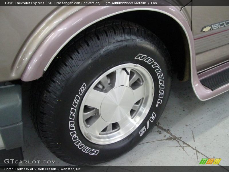 Light Autumnwood Metallic / Tan 1996 Chevrolet Express 1500 Passenger Van Conversion