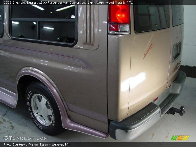 Light Autumnwood Metallic / Tan 1996 Chevrolet Express 1500 Passenger Van Conversion