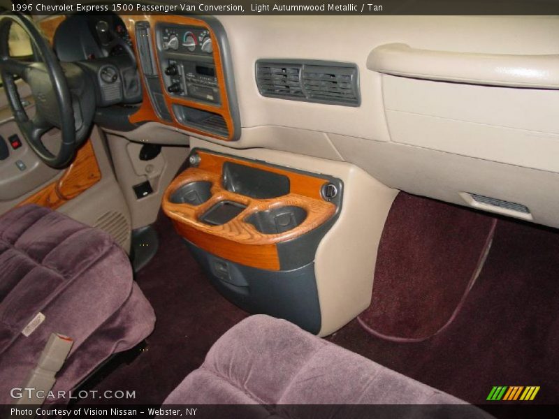 Light Autumnwood Metallic / Tan 1996 Chevrolet Express 1500 Passenger Van Conversion