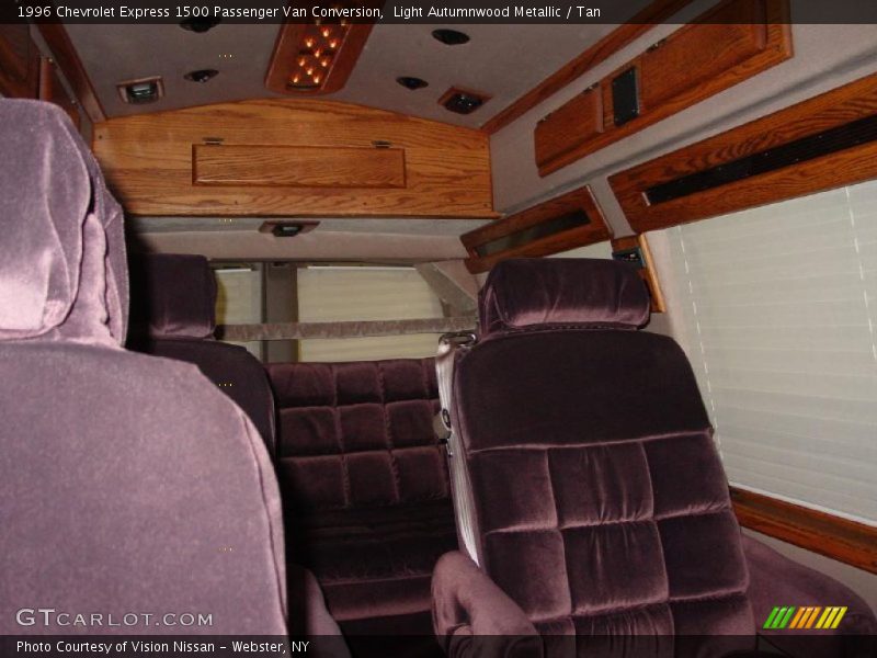 Light Autumnwood Metallic / Tan 1996 Chevrolet Express 1500 Passenger Van Conversion