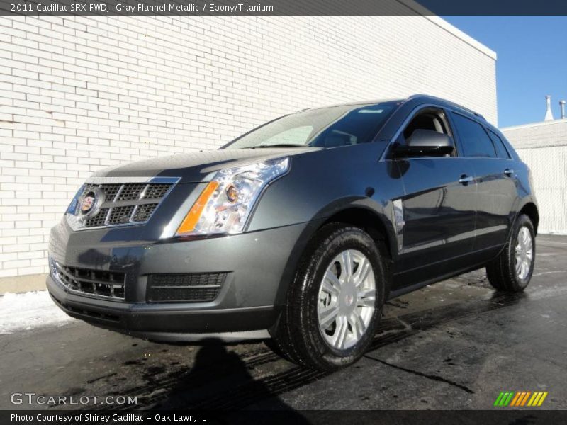 Gray Flannel Metallic / Ebony/Titanium 2011 Cadillac SRX FWD