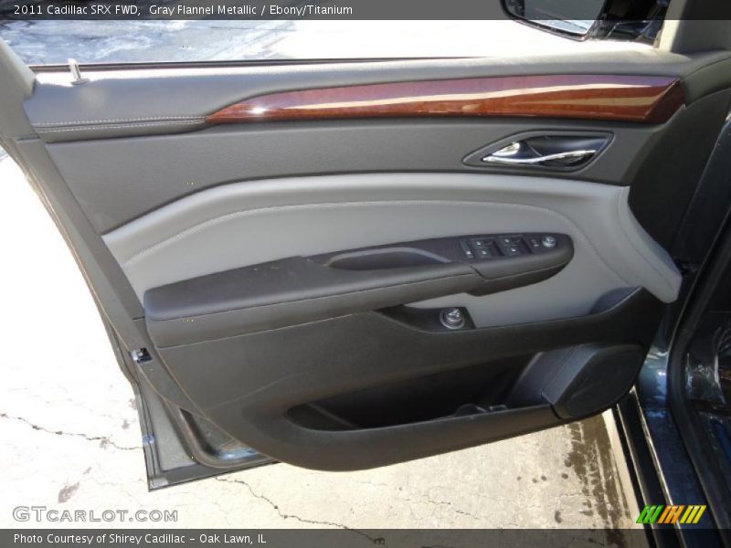 Gray Flannel Metallic / Ebony/Titanium 2011 Cadillac SRX FWD