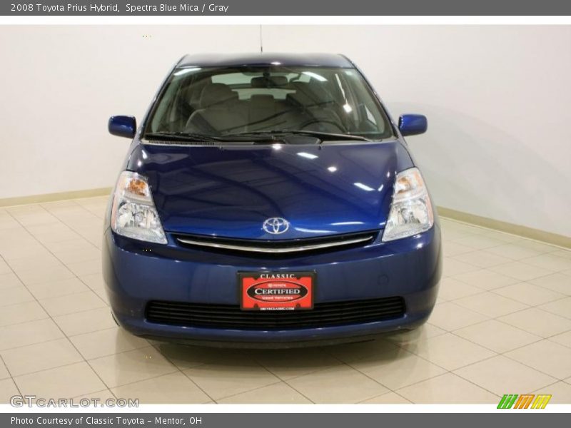 Spectra Blue Mica / Gray 2008 Toyota Prius Hybrid