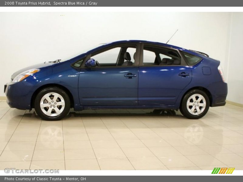 Spectra Blue Mica / Gray 2008 Toyota Prius Hybrid